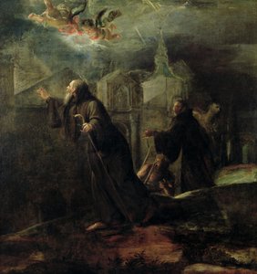 La Vision de Saint François de Paule - Jose Jimenez Donoso
